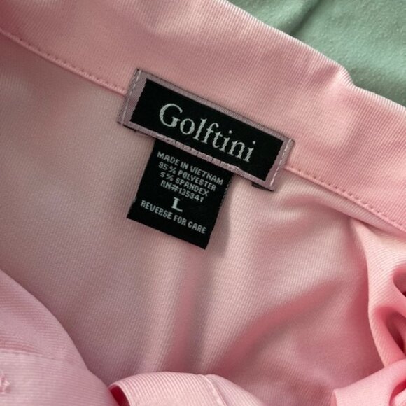 Golf Shirt Bundle Large Pink Like New Golftini 2 Soft Athletic Short Sleeve - Picture 8 of 16